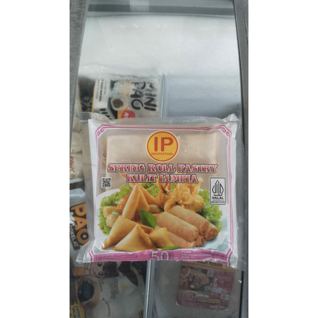 

IP SPRING ROLL KULIT LUMPIA SAYUR 210gr isi 50 LEMBAR