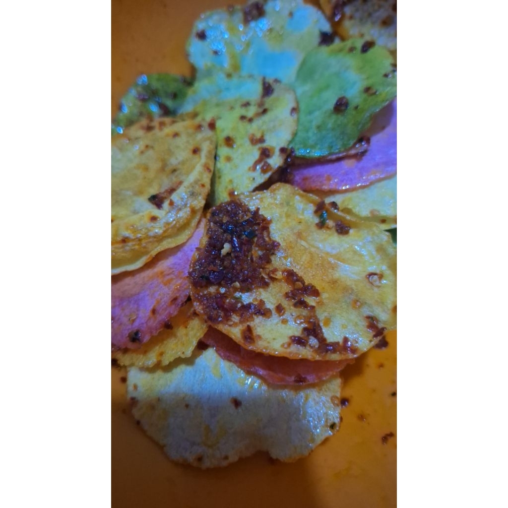 

kerupuk lakar panggang pedas / ori