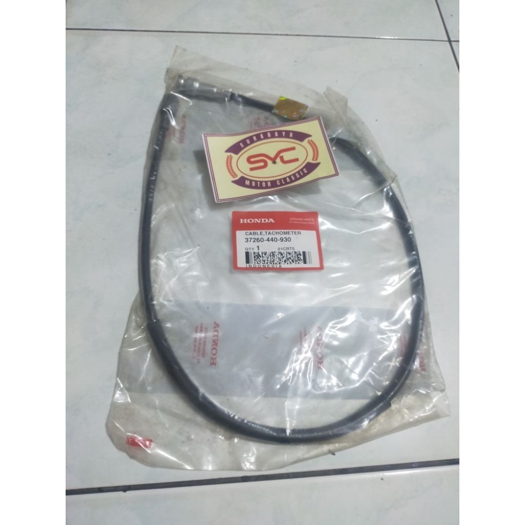 kabel Tachometer rpm gl100 gl125 gl 100 gl 125 ORI AHM 37260-440-930