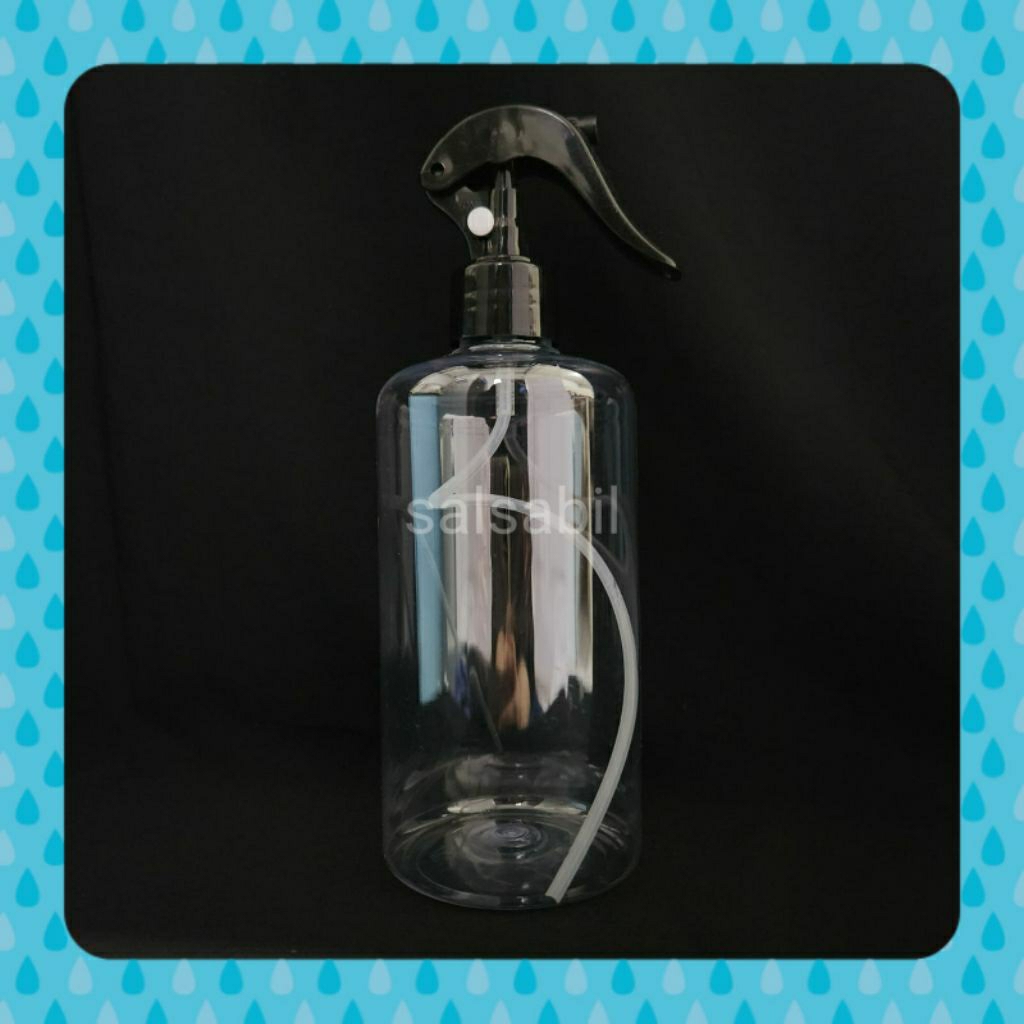 Botol Trigger 500ml Tinggi  - Trigger Black