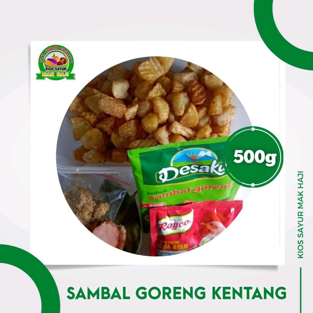 

Paket sambal goreng kentang 1pcs