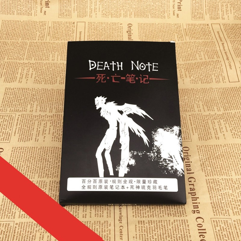 Delova Death Note Book Notebook Dan Pena Bulu Binder Death Note Buku Death Note Buku Tulis