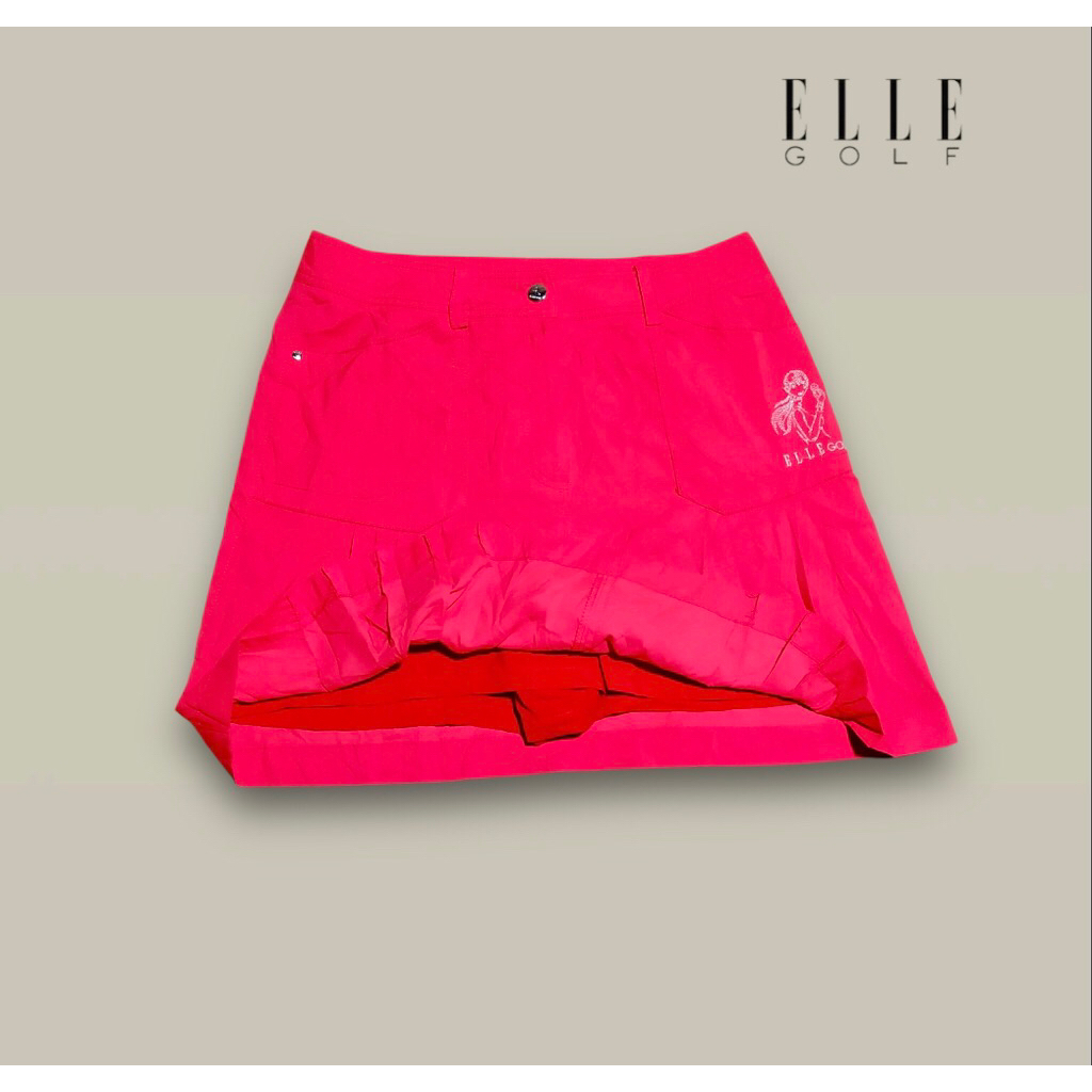 Rok Golf Branded ELLE GOLF Red   Size M (73-79) Second Preloved