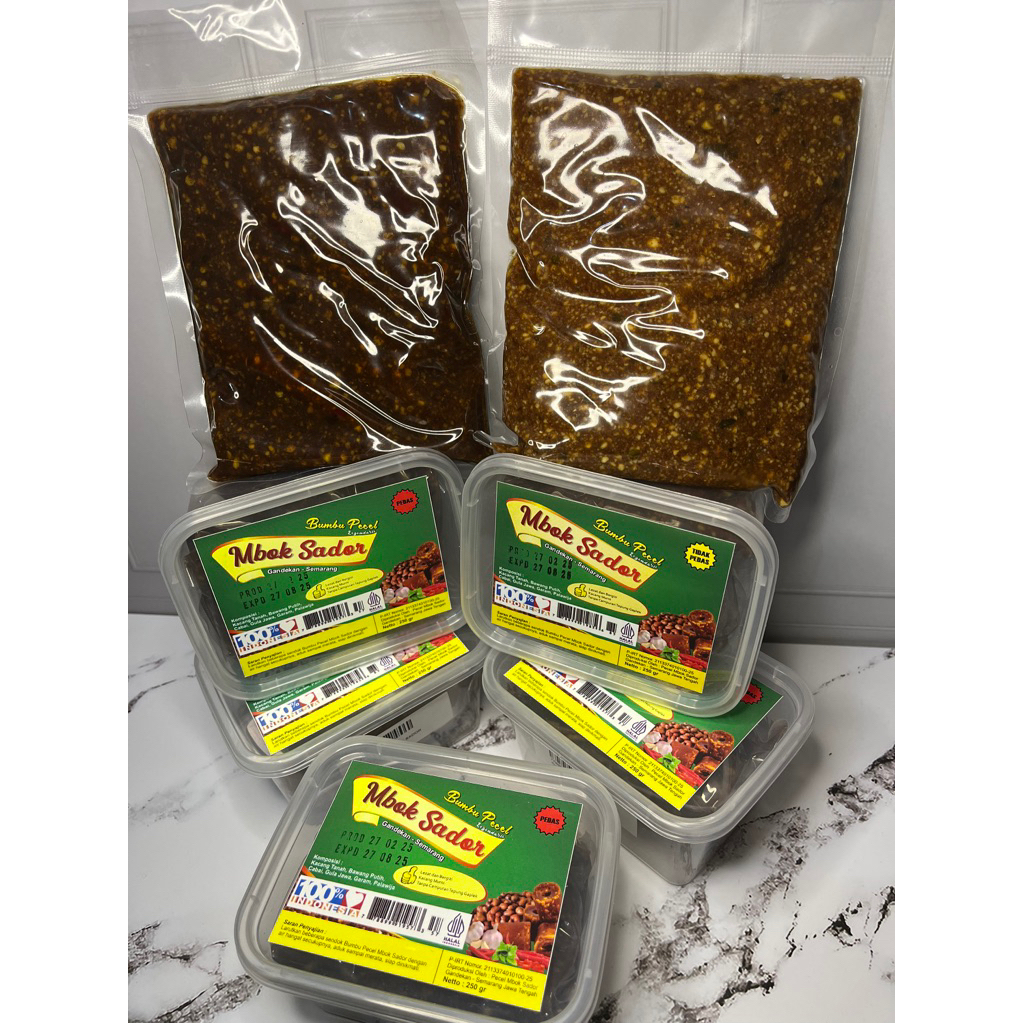 

Bundling Bumbu Pecel Mbok Sador 2 x @250gr