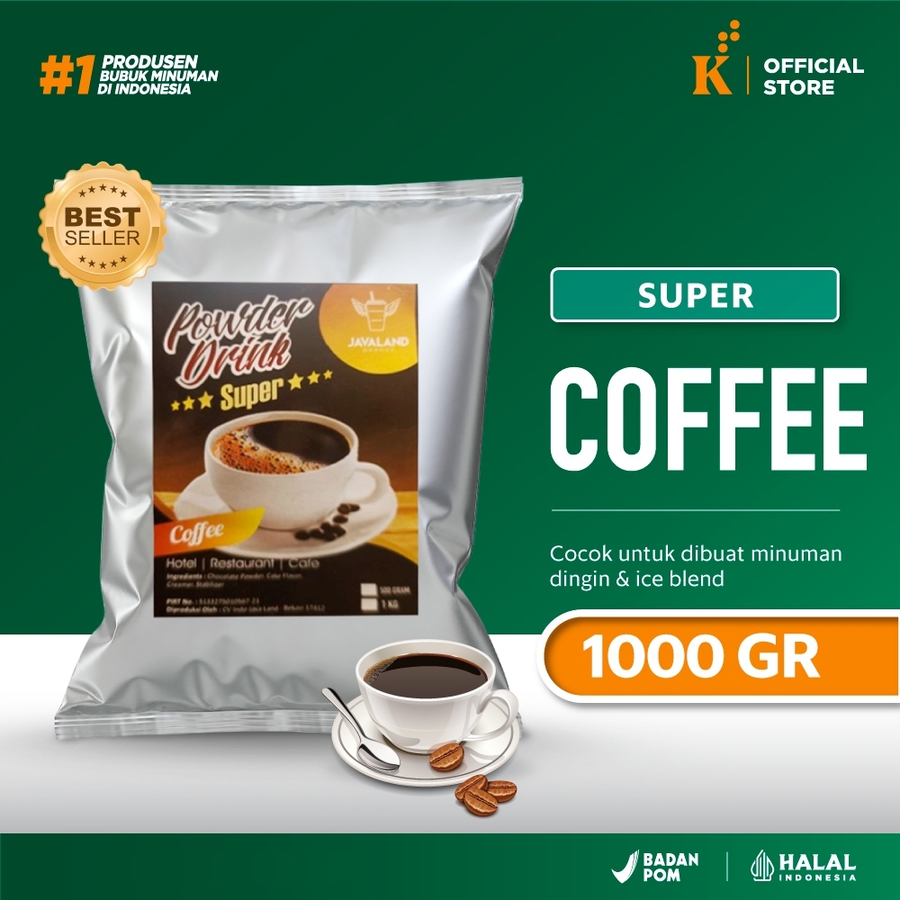 

Bubuk Minuman Bubble Cofee Super Javaland 1 kg