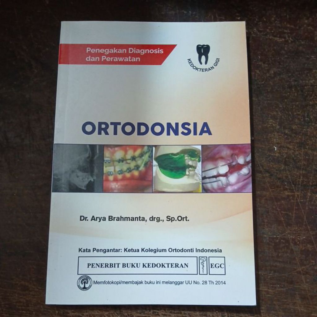 Buku Original Penegakan Diagnosis Dan Perawatan Ortodonsia ~ EGC