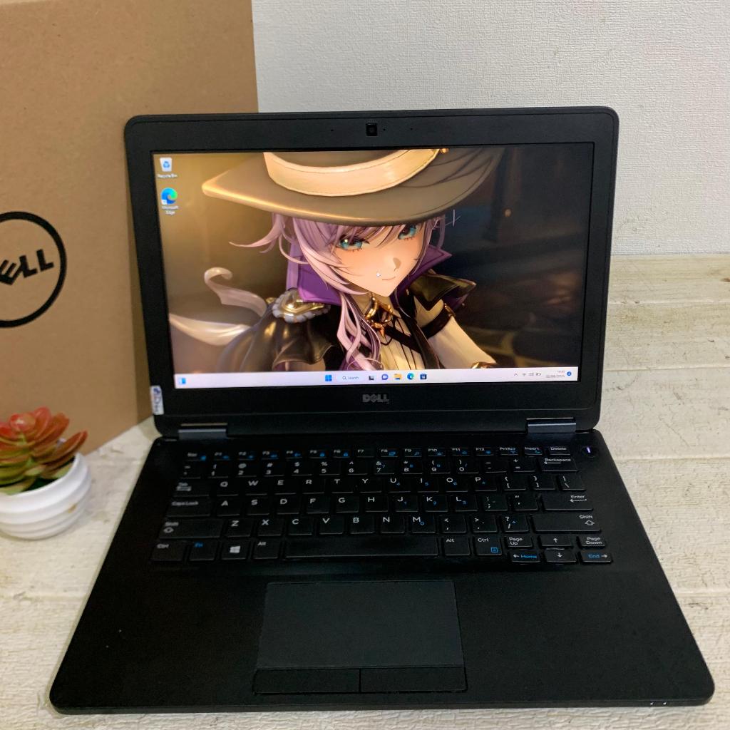Second Laptop Slim Dell latitude E7270 | Core i5 6300U | RAM 16 GB | SSD 256 GB | Layar 14"FHD | Win