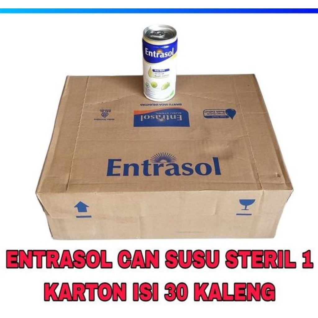 

Entrasol Can Susu Steril Ekstra buah Zaitun Kaleng 180ml