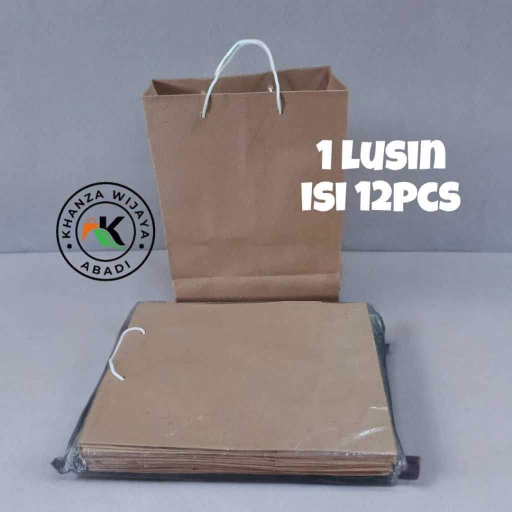 

Paperbag Kado / Paperbag Coklat 30x40 / Paperbag Polos / Harga Lusinan