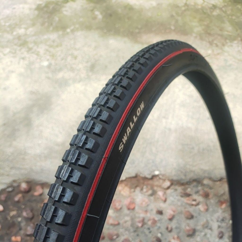 ban luar swallow 26 x 1 3/8 ban sepeda jengki hitam ban 26x1 3 per 8
