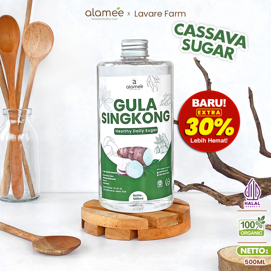 

Gula Singkong Organik 500ml Rendah Kalori Cair Diabetes Pemanis Diet Sweetener Fructose Gluten Free Gula Singkong murni