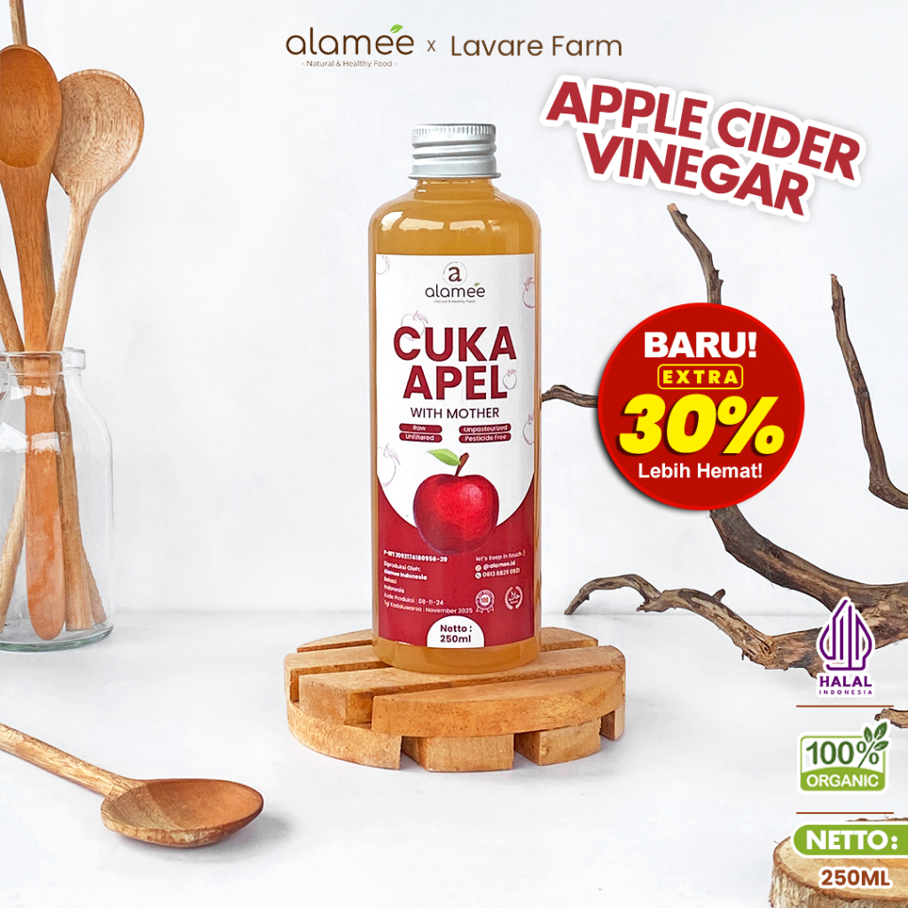 

Cuka Apel Organik 250ml Apple Cider Vinegar With Mother Original Diet Detox Detok Vinega Sari Buah