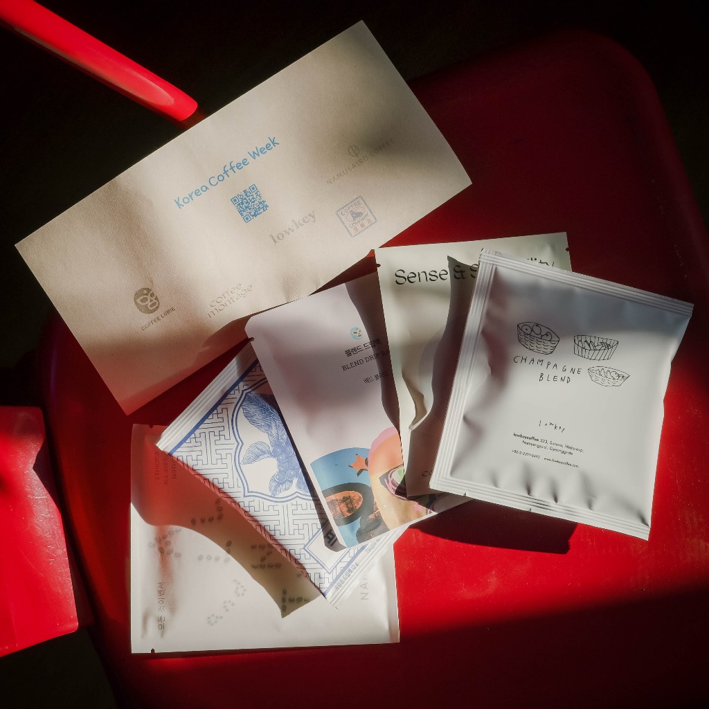 

Coffee Drip Bag - Korea Coffee Week Collection | Makmur Jaya Coffee