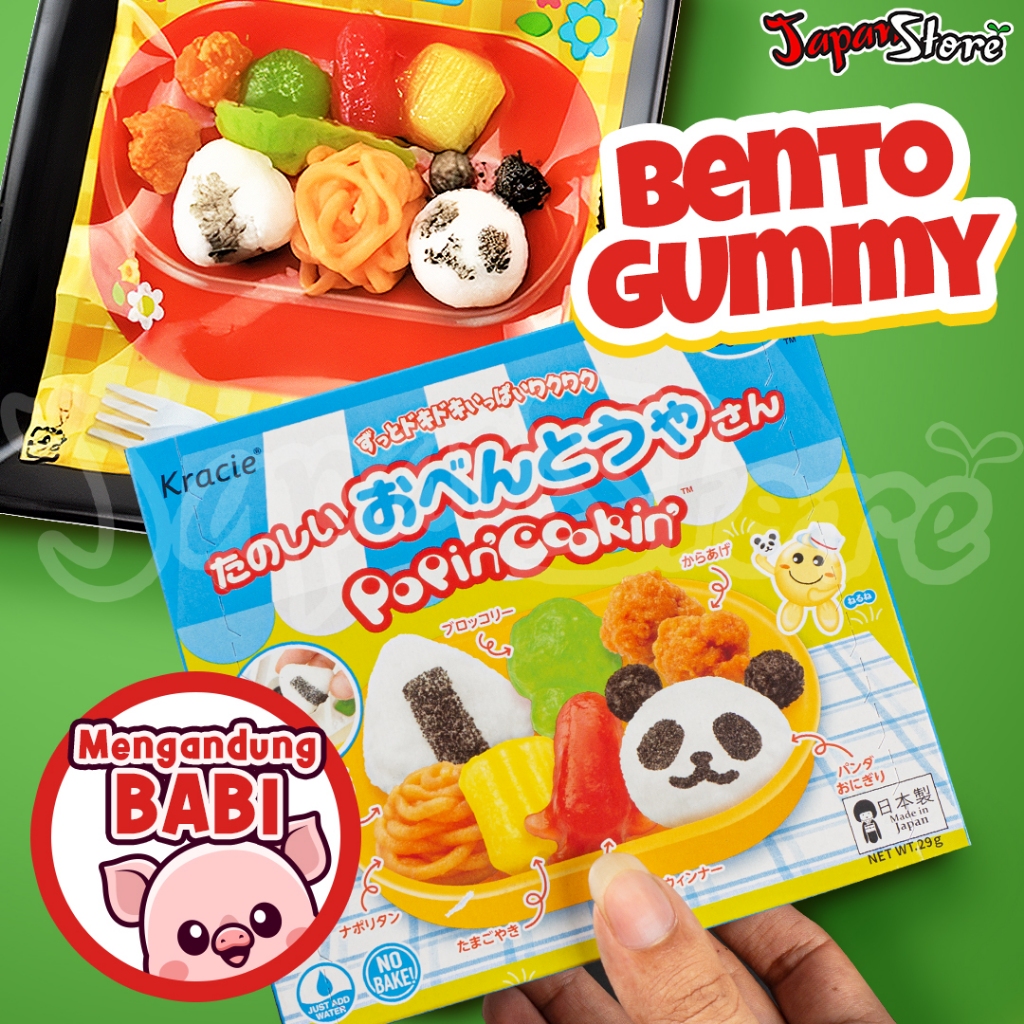 

[Kids Choice] Kracie Popin Cookin Bento [D.I.Y Candy]