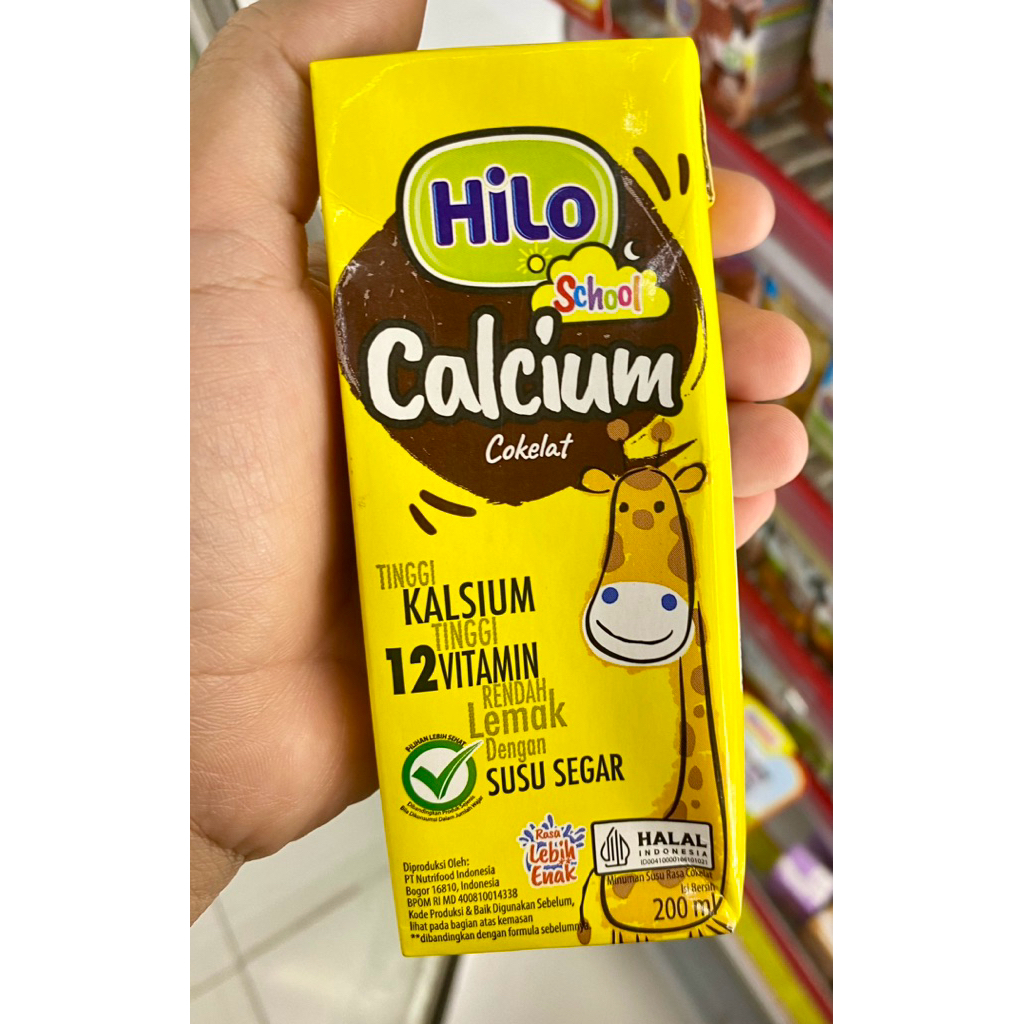 

HiLo UHT Susu Cair Chocolate 200 ml