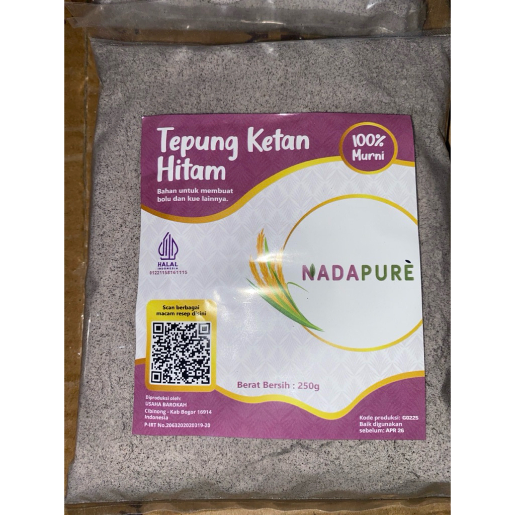 

KETAN NADA 250 gr | 1 Pak |