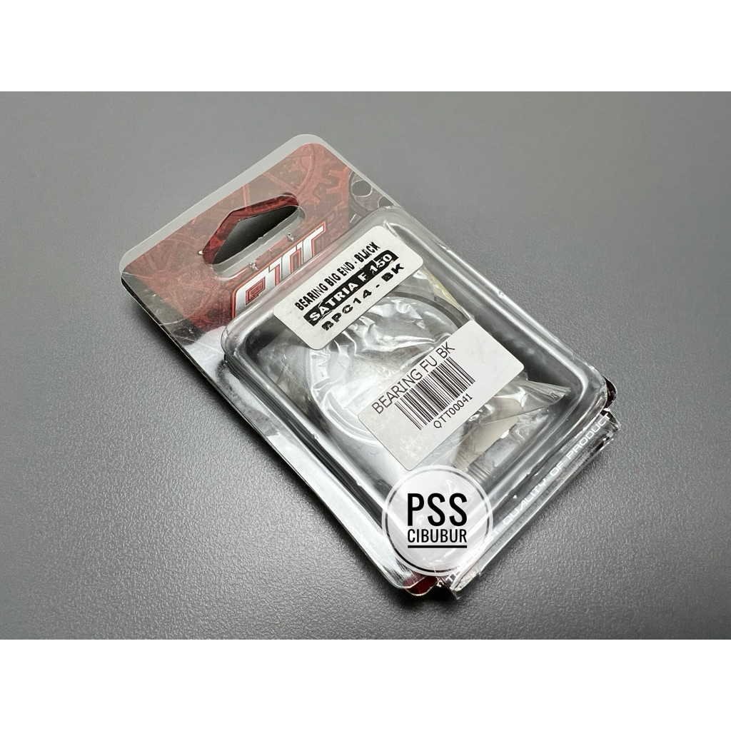 BEARING LAHER BAMBU QTT RACING BIG END HIGH SPEED SUZUKI SATRIA FU 150 BLACK