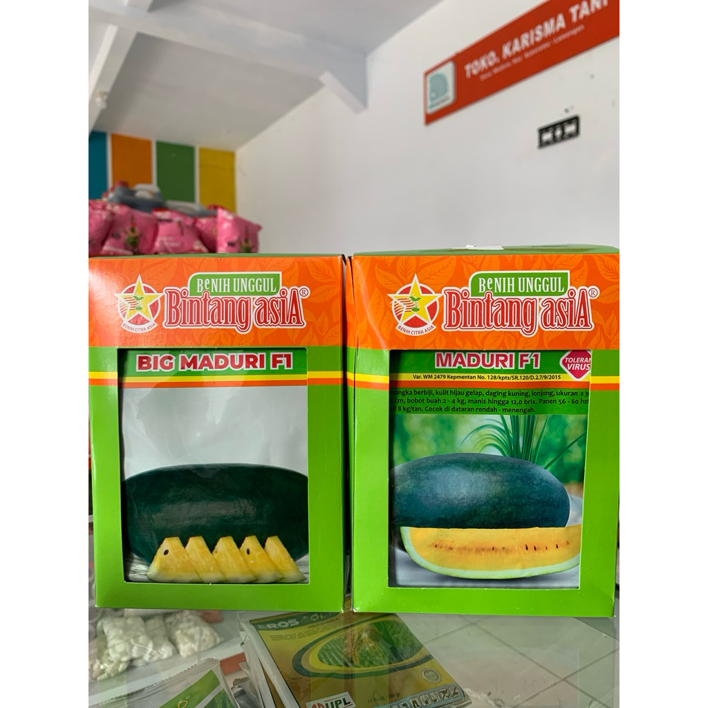 Benih Semangka Big maduri F1 & Maduri F1 | 20gr