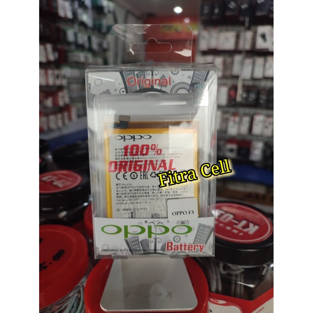 Battery Batre Batrei Baterai Oppo F3 Oppo F5 Blp631 Blp-631 ORIGINAL
