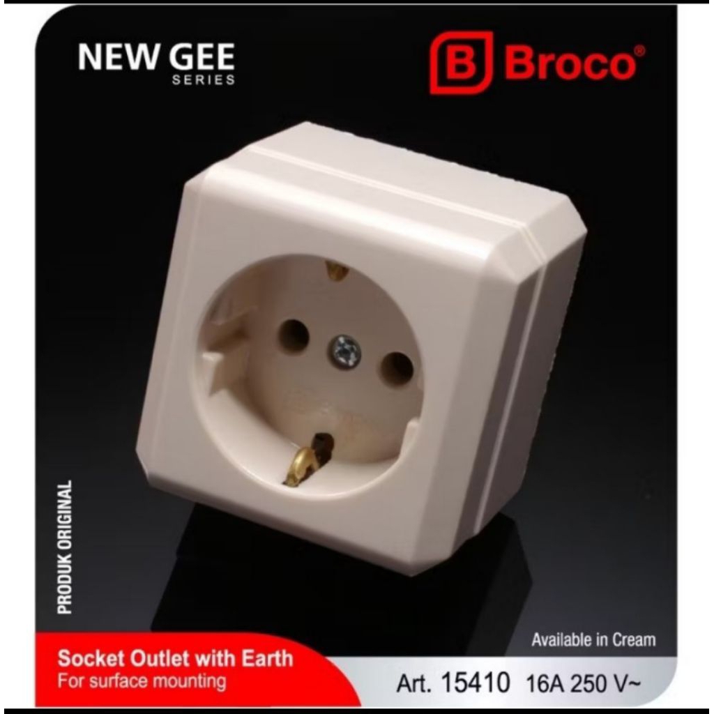 Saklar Stop Kontak Broco Tempel