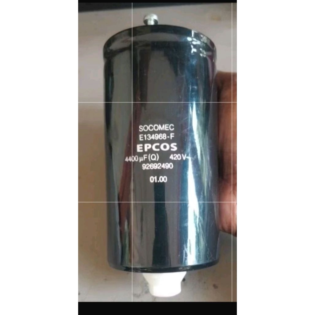kondensator elko EPCOS 4.400 uf 420v