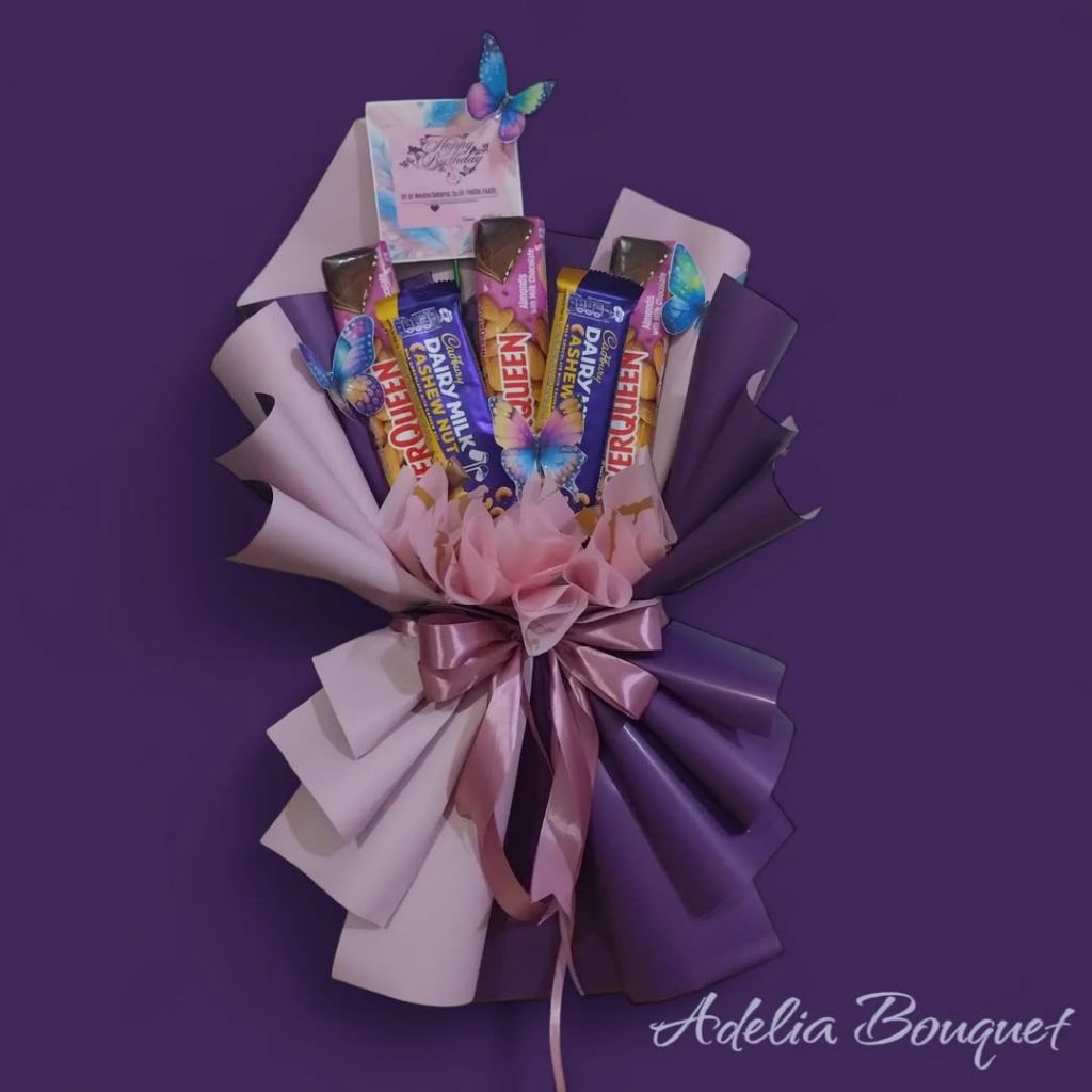 

bucket coklat desain simpel kekinian//bucket