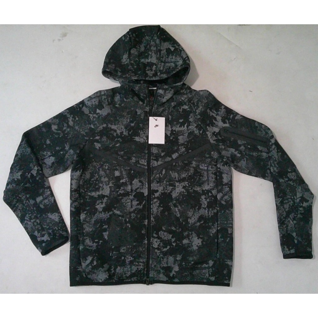 Nike Tech Windrunner Fleece Hoodie HV5055 060 man black jacket Brand New