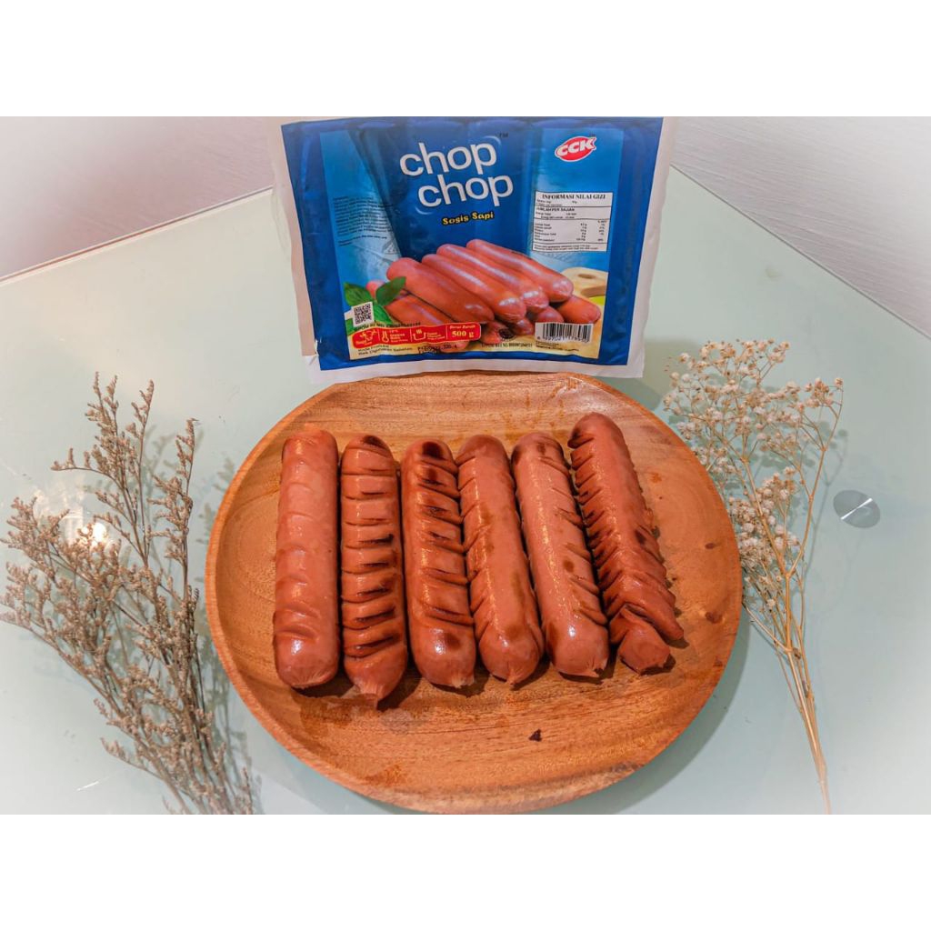

CHOP CHOP SOSIS BAKAR SAPI MINI ORIGINAL ISI 12 500 GR