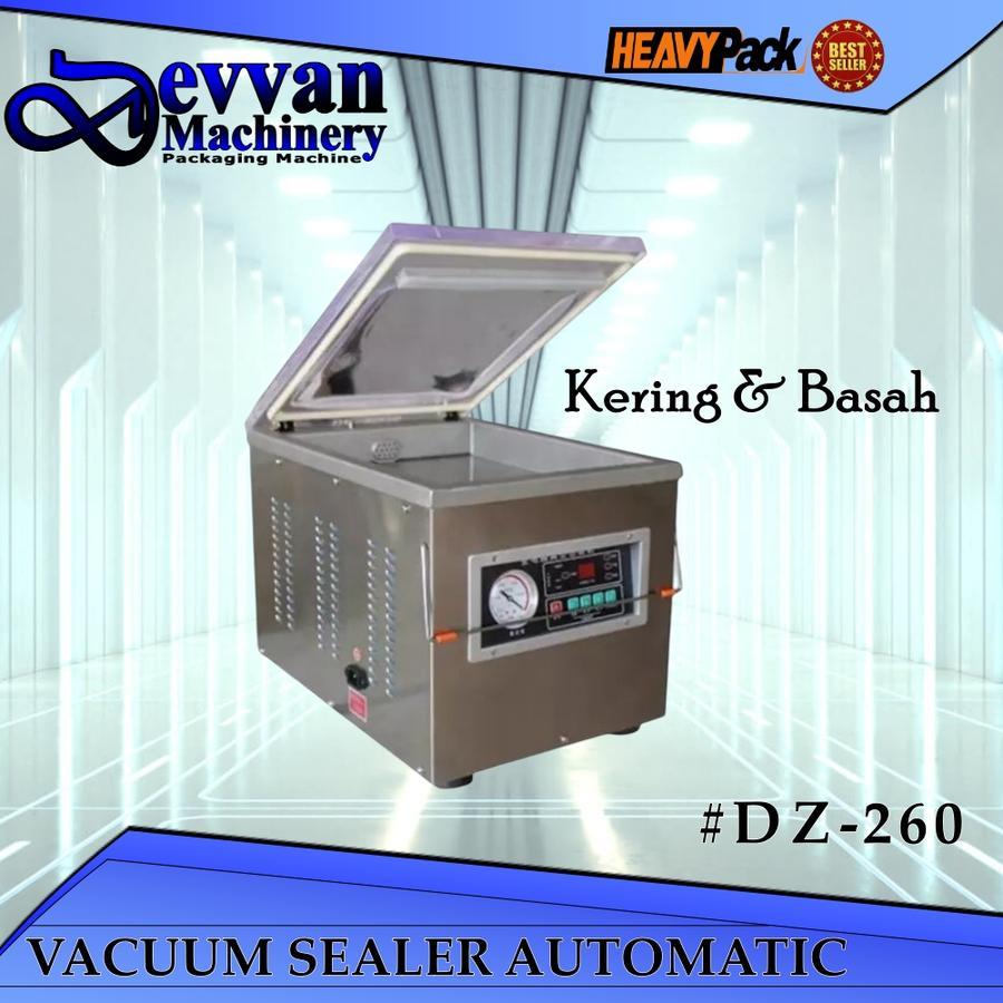 DZ-260 Vacuum Sealer Otomatis Dz-260 Mesin Vakum Sedot Udara DZ-260A3