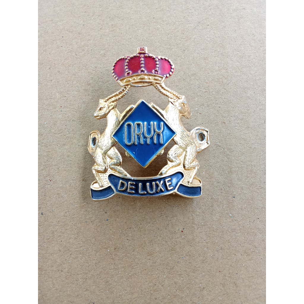 Emblem Sepeda Plat Merk Oryx