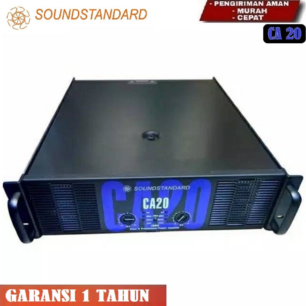 POWER AMPLIFIER CA20 CA 20 SOUNDSTANDARD NEW