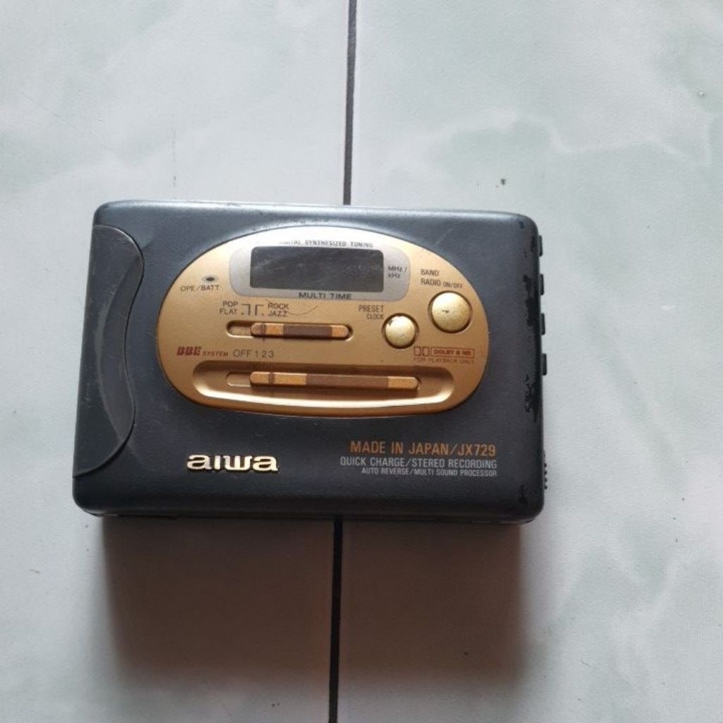 WALKAMAN AIWA JX729 MADE IN JAPAN