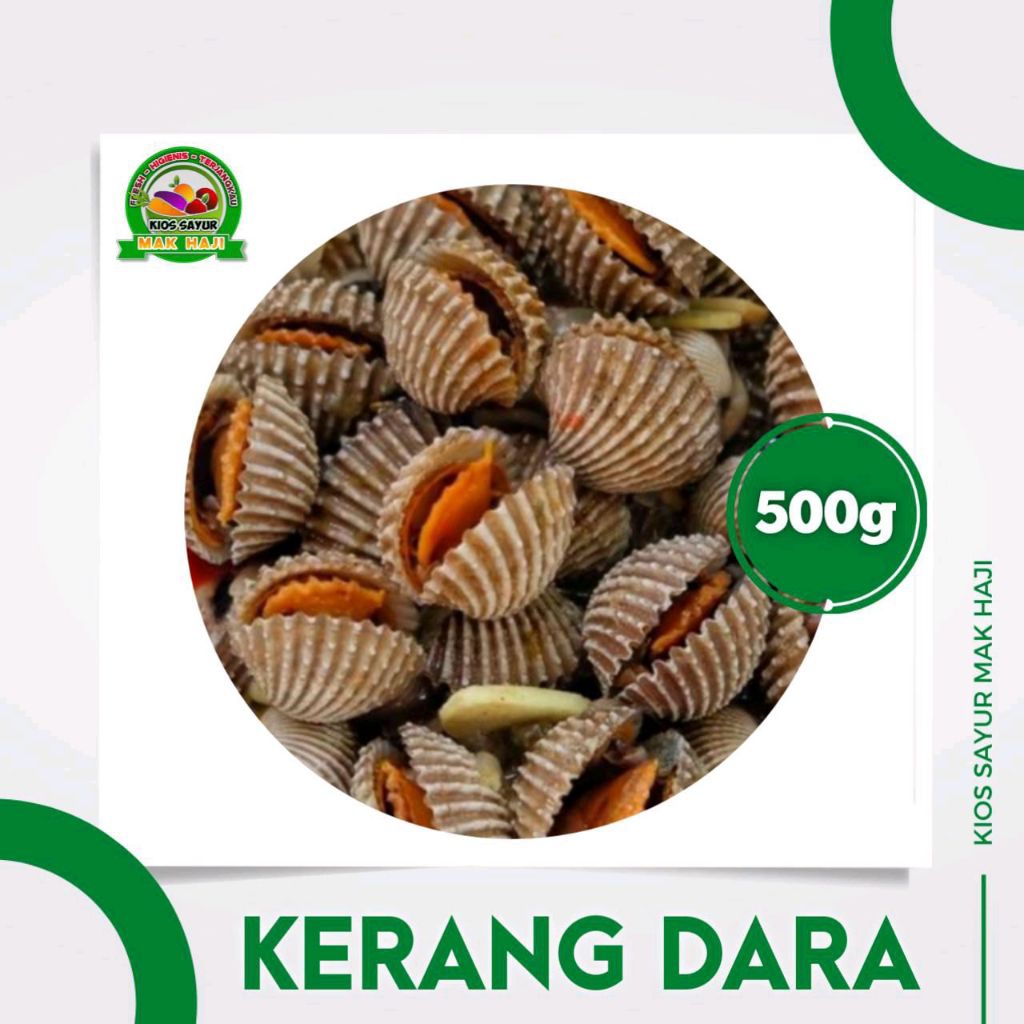 

Kerang dara segar 500g