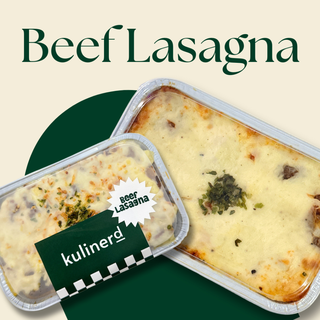 

Beef Lasagna (Personal Size) by Kulinerd Choice