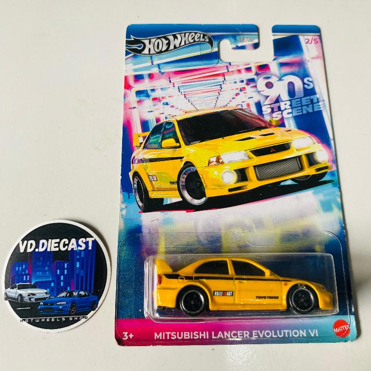Hot Wheels 90s MITSUBISHI LANCER EVOLUTION VI