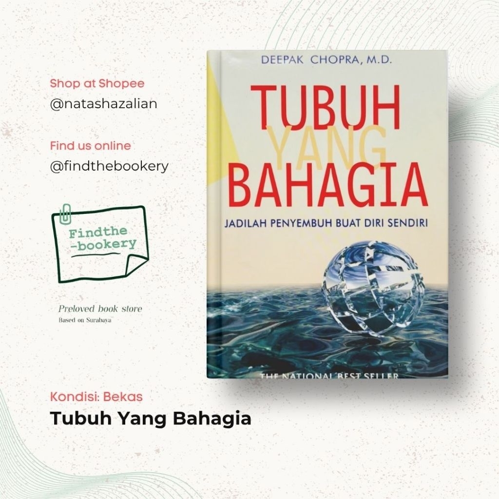 Buku pengembangan diri - Tubuh yang Bahagia (Preloved)