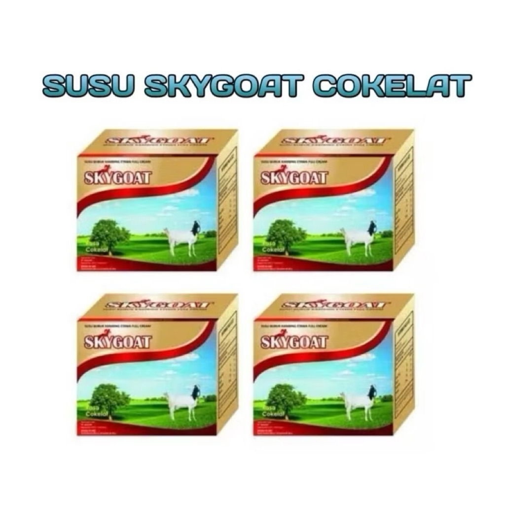 

Susu kambing etawa skygoat Original coklat full cream rasa coklat