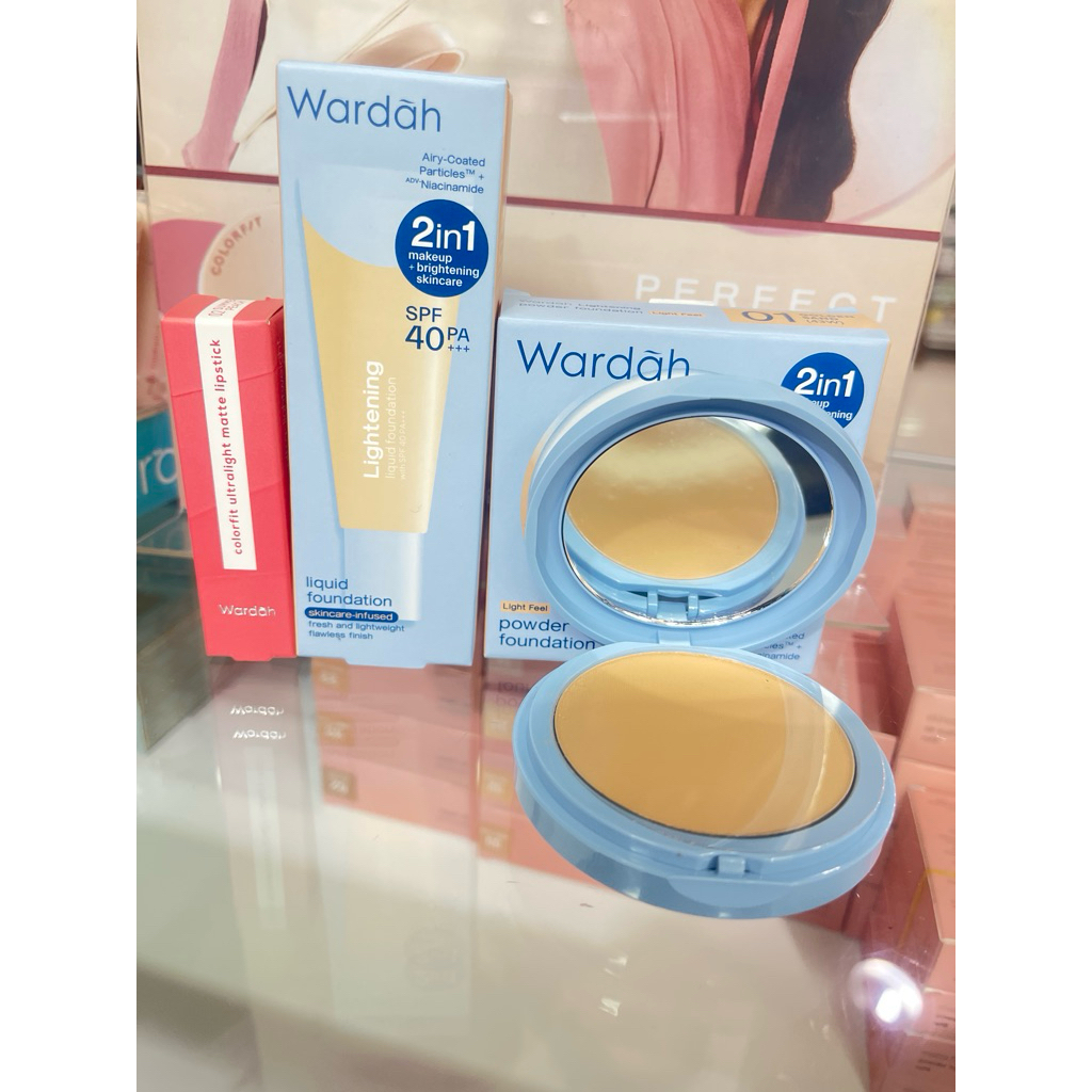 WARDAH PAKET MAKEUP 3 in 1