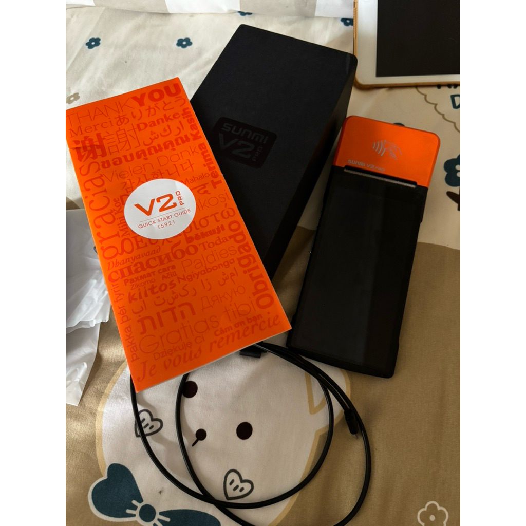 NETT (Preloved / Bekas Pemakaian 1 tahun / Second ) - Sunmi V2 Pro 4G Mesin Kasir Jualan Baju Wanita