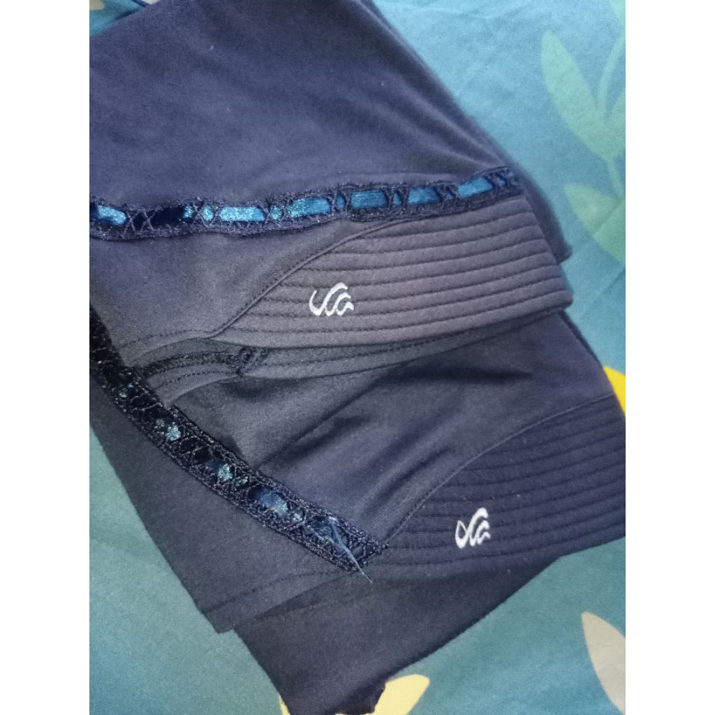 preluvchaa_||bundling kerudung rabbani biru dongker