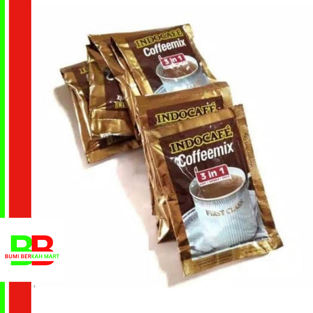 

PROMO TERMURAH! KOPI INDOCAFE COFFEMIX 3IN1 ISI 10