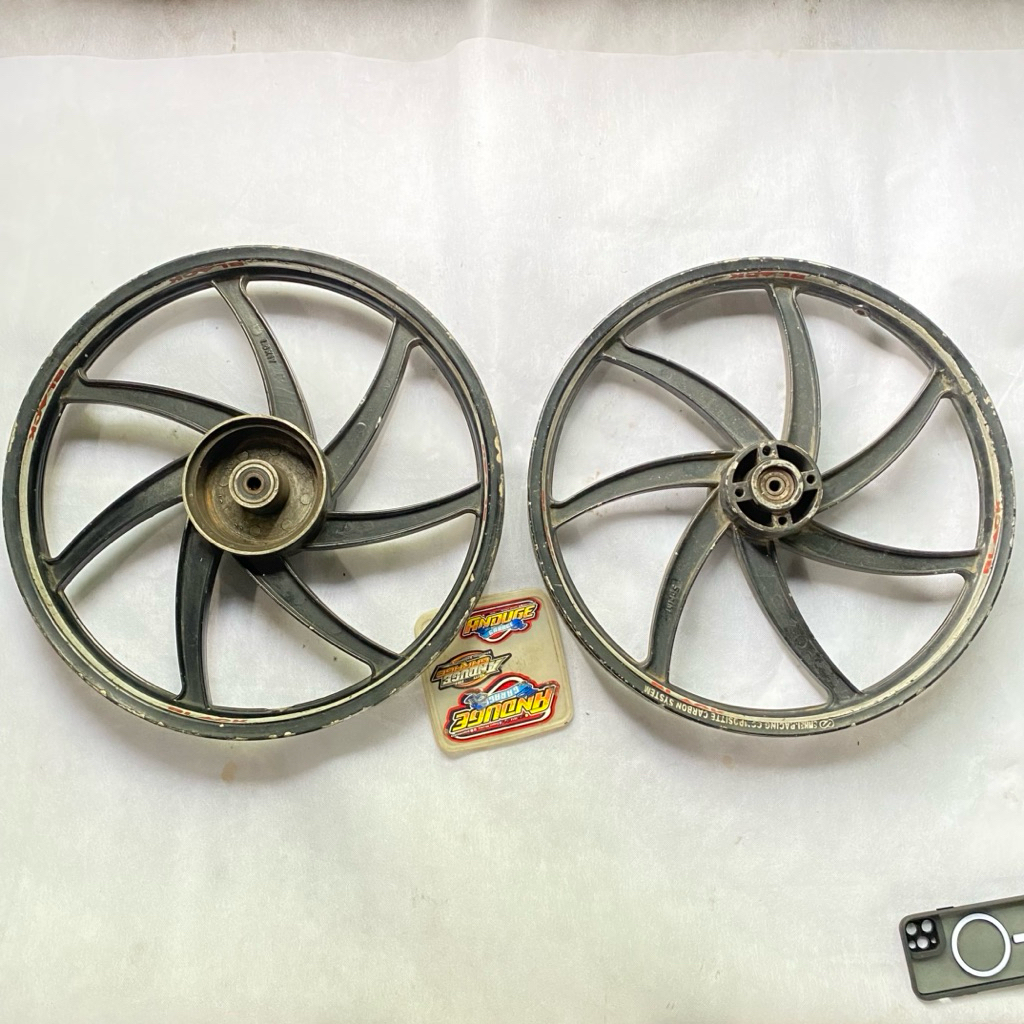 velg pelek pelk palang bintang cast wheel ring 17 merk sprint palang 7 miring kipas subsitusi Suzuki