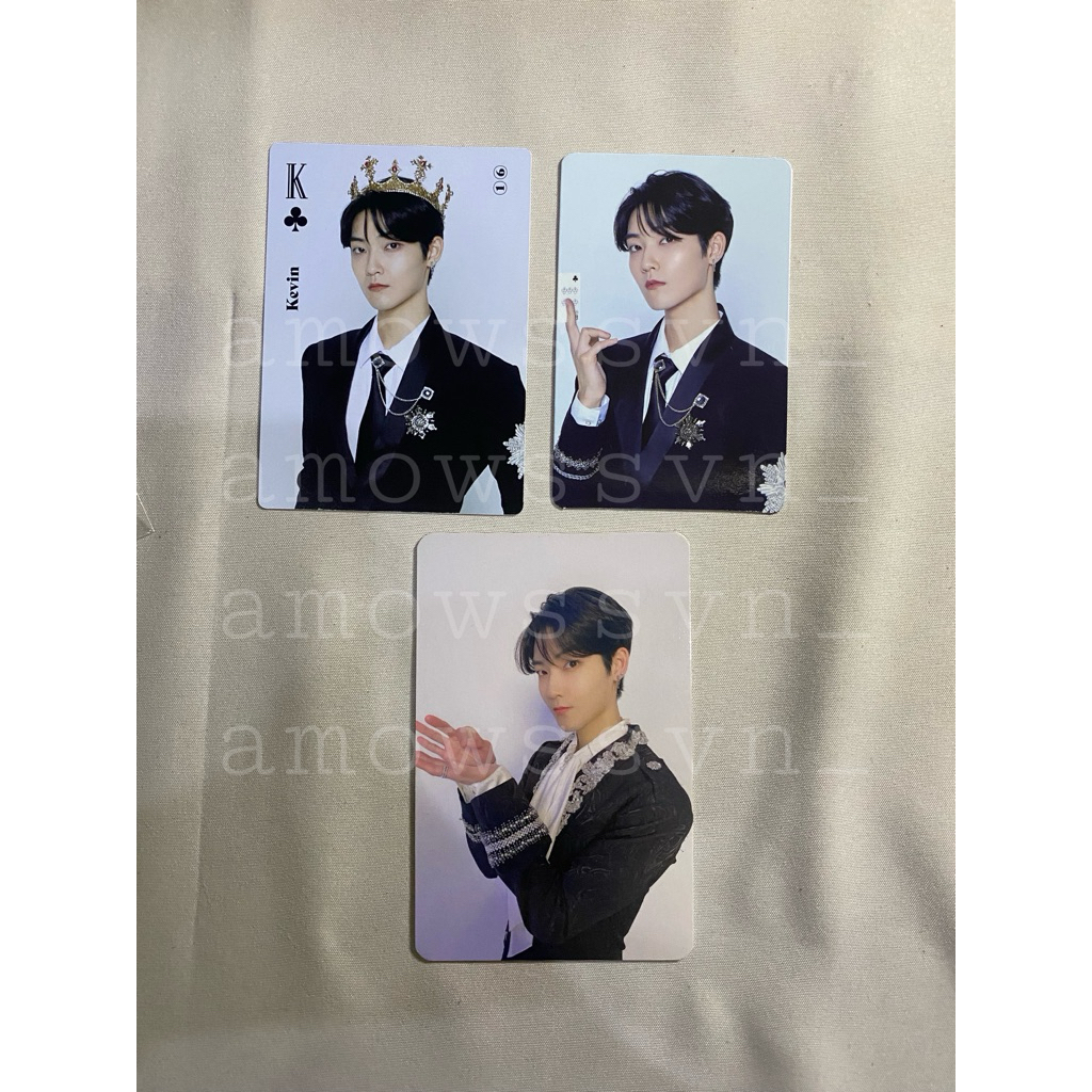 Set Kevin The Boyz RTK Official Photocard AR PC