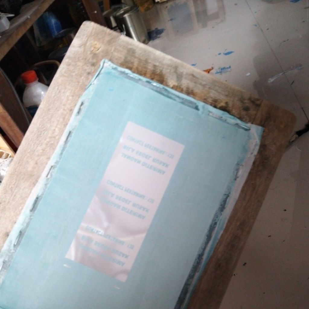 

film afdruk master screen sablon plastik segel. murah berkwalitas