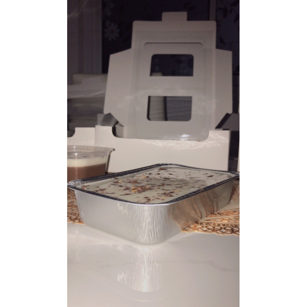 

Puding coklat with fla