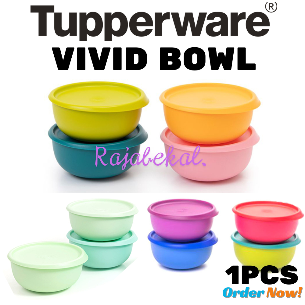 PROMO Tupperware Everytime Bowl Vivid Bowl Eceran