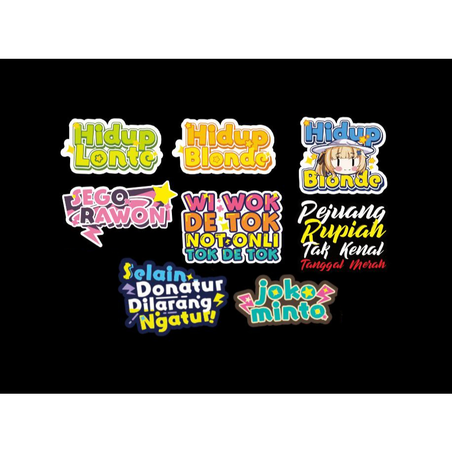 

Stiker Lucu RengginangAsoy