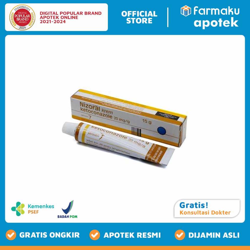 Nizoral 2% Cream 15 gr  - BYM