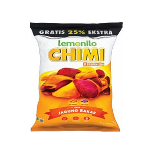 

LEMONILO CHIMI KERIPIK UBI JAGUNG BAKAR PCK 45/41g