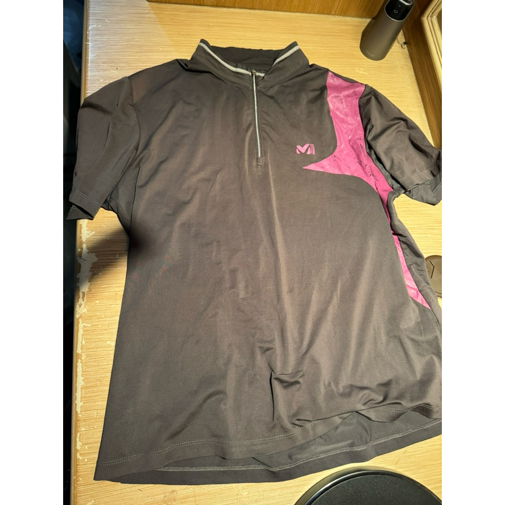 Kaos Millet Outdoor Charcoal Motif Kaos Gunung Outdoor Hiking Trekking Kaos Bersepeda Olahraga Origi